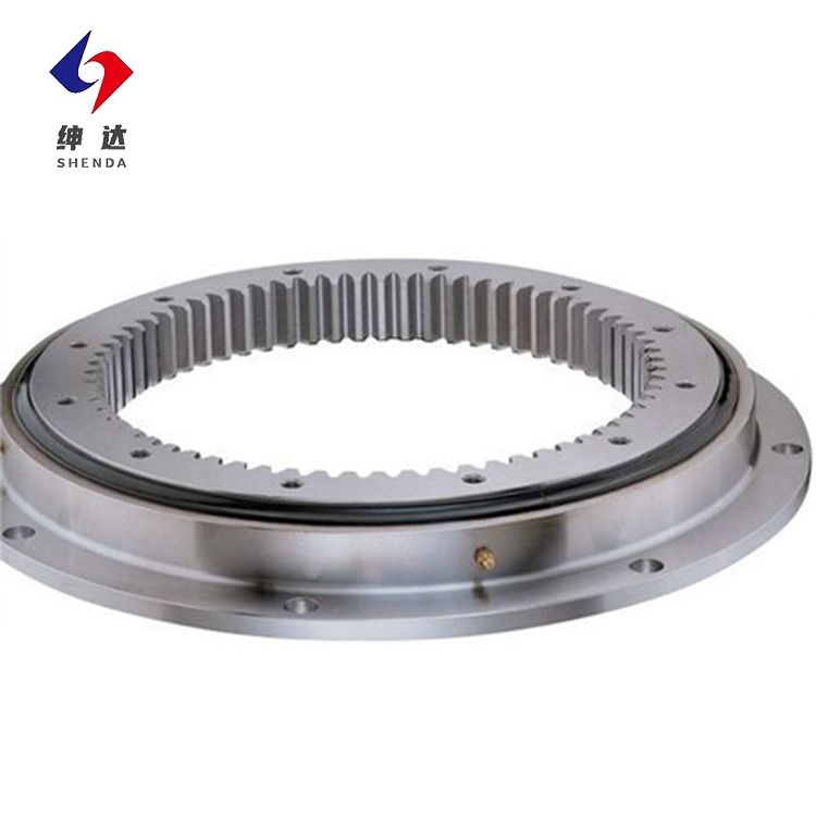 四點接觸球轉盤軸承帶法蘭內(nèi)齒式